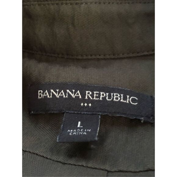 Banana Republic UTILITY SHIRT Size L - Picture 10 of 10